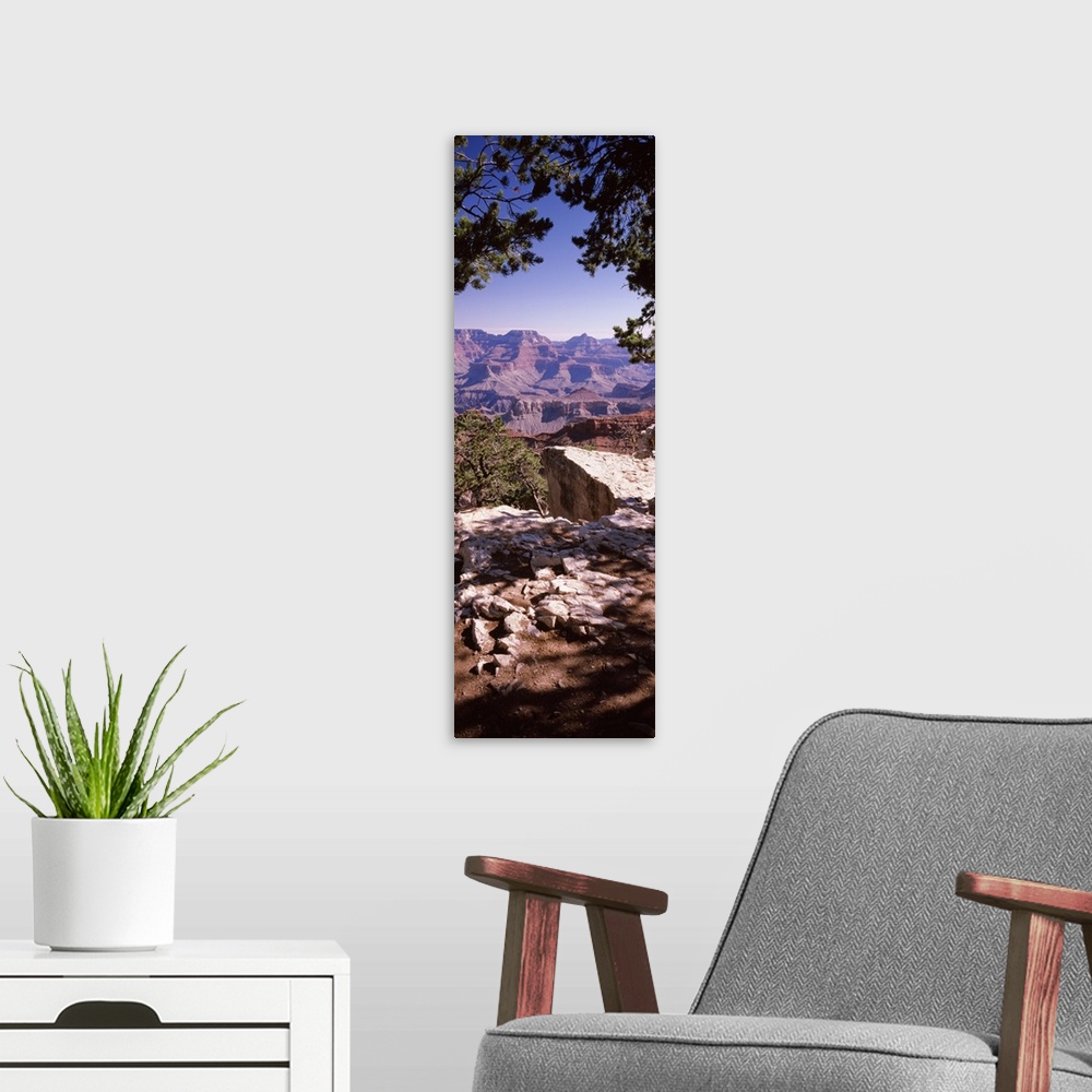 A modern room featuring Mather Point, South Rim of the Grand Canyon, AZ
