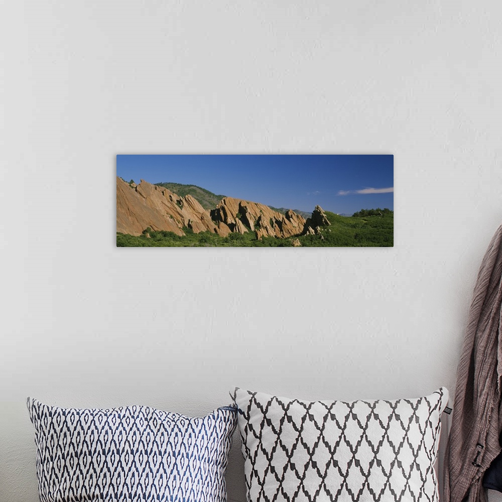 A bohemian room featuring Rock formations on a hillside, Roxborough Park, Colorado