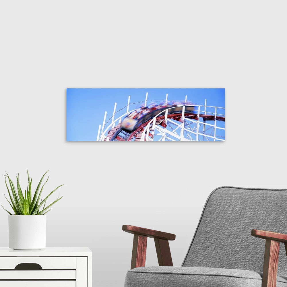 A modern room featuring Roller Coaster Santa Cruz CA