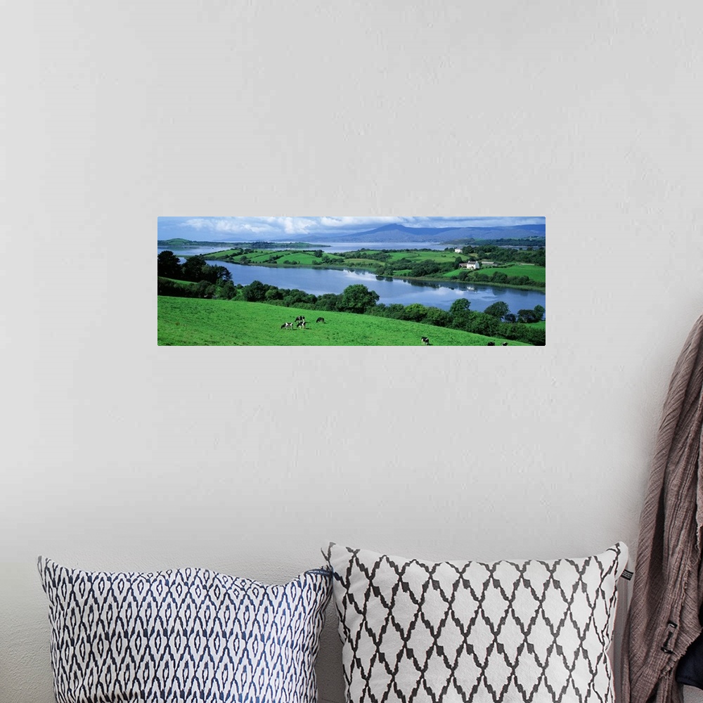A bohemian room featuring Rolling green fields Bantry Bay Cork Co Ireland