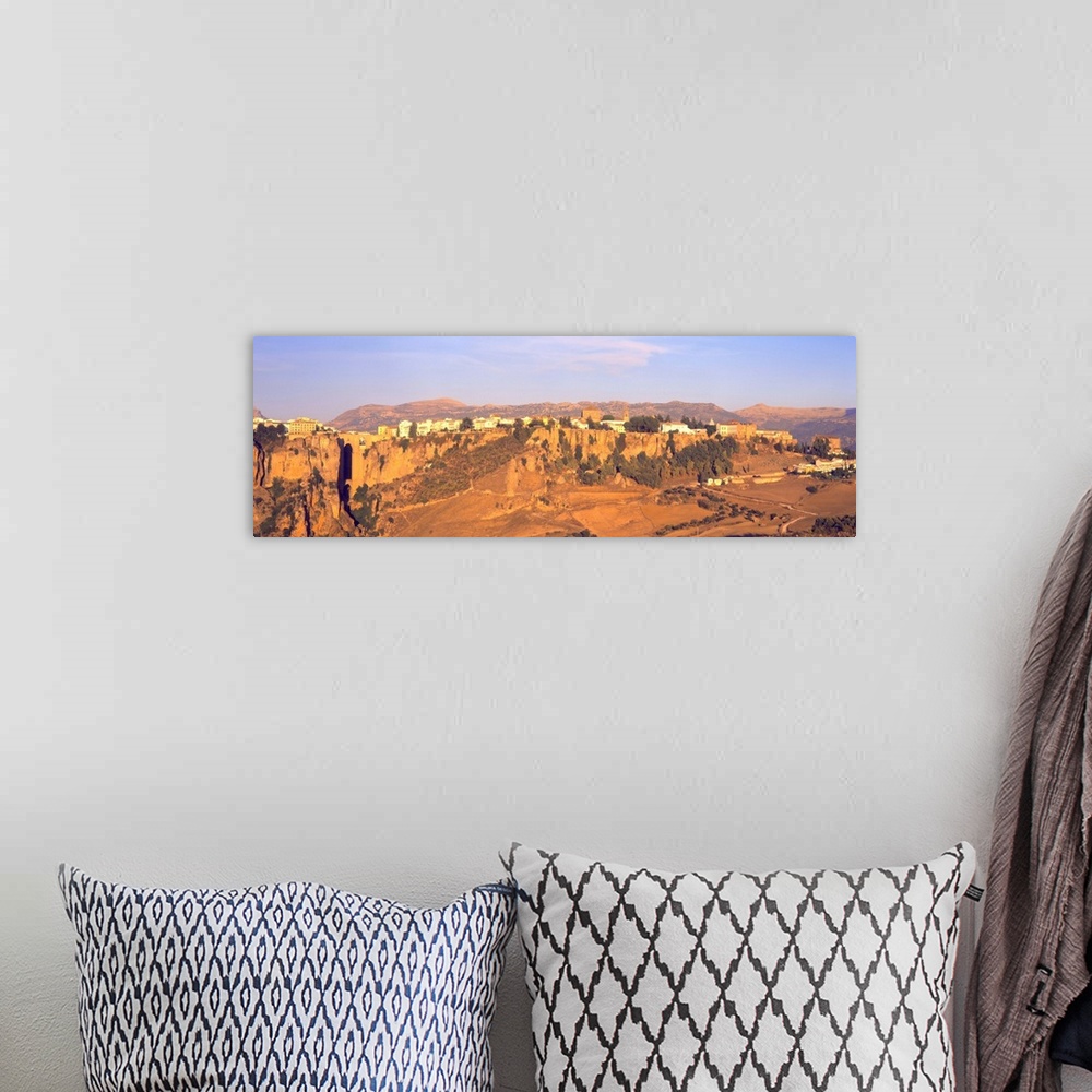 A bohemian room featuring Ronda Gorge Andalucia Spain