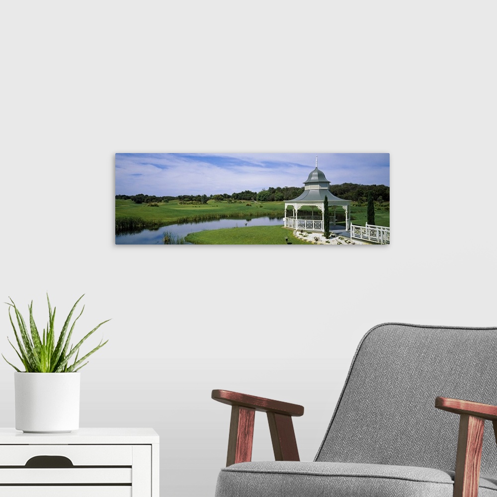 A modern room featuring Rotunda in a golf course, Eagle Ridge Golf Course, Mornington Peninsula, Victoria, Australia