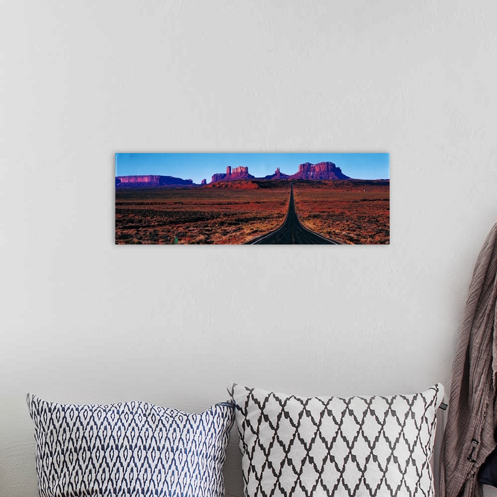 A bohemian room featuring Route 163 Monument Valley Tribal Park UT