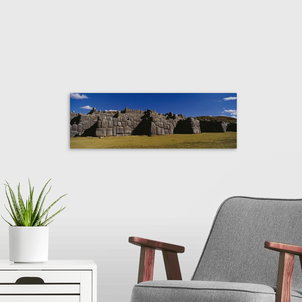 A modern room featuring Ruins of a fortress, Sacsayhuaman, Cuzco, Peru