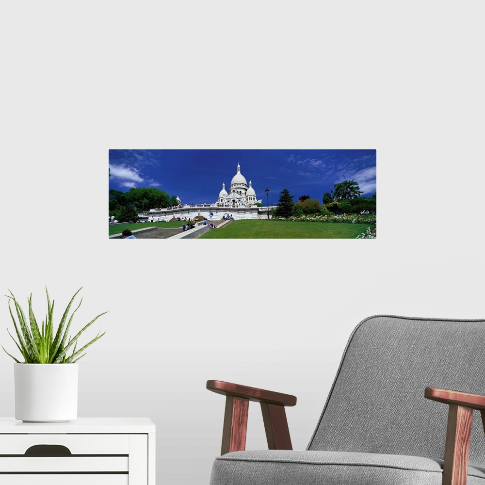 A modern room featuring Sacre Coeur Cathedral Paris France