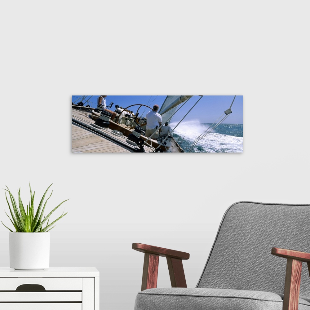 A modern room featuring Sailboat Race Grenada