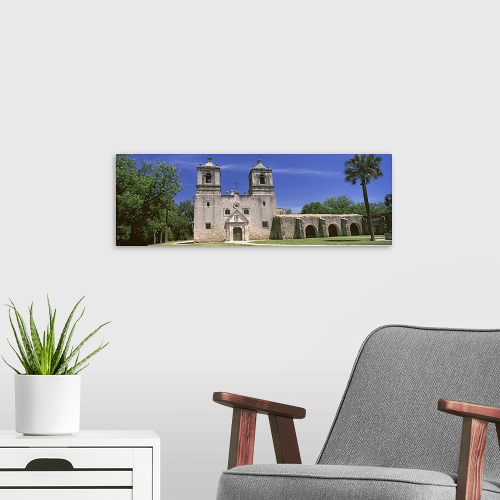 A modern room featuring San Antonio Missions National Historical Park, San Antonio, Texas
