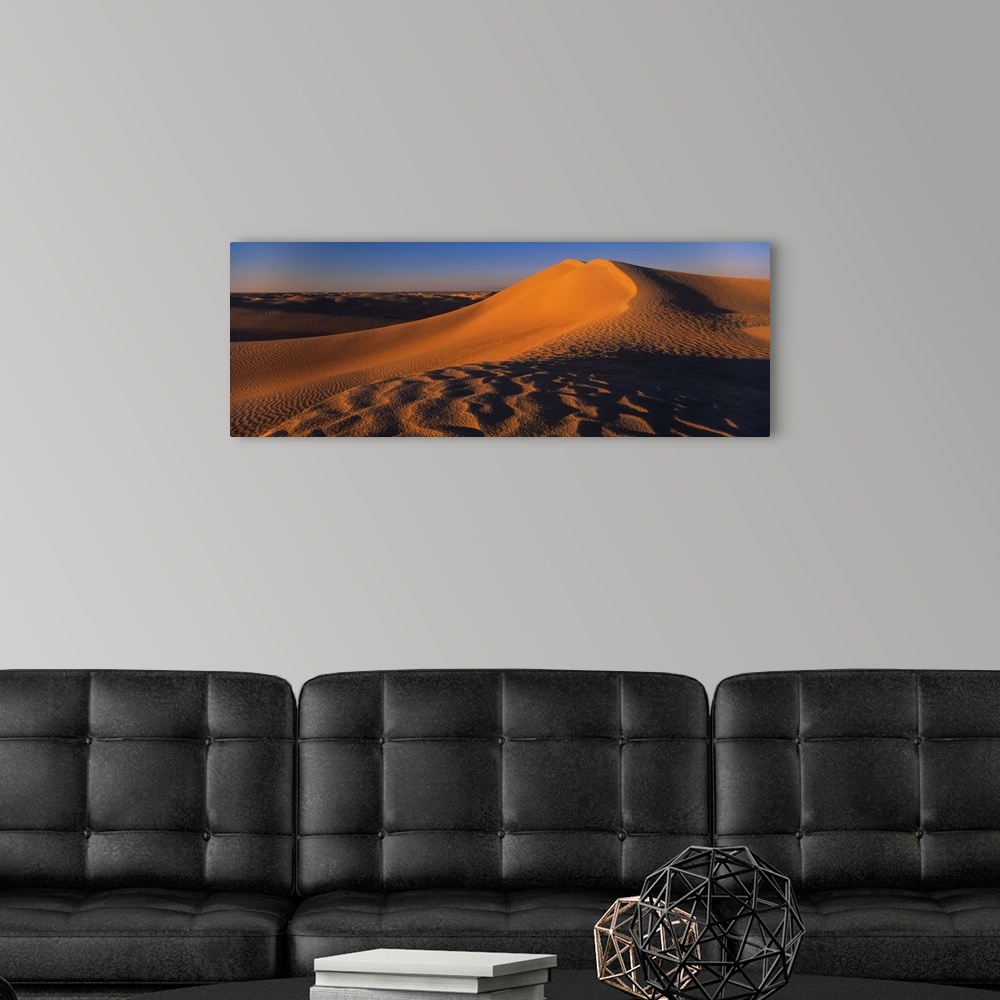 A modern room featuring Crest of a sand dune, Douz area, Tunisia