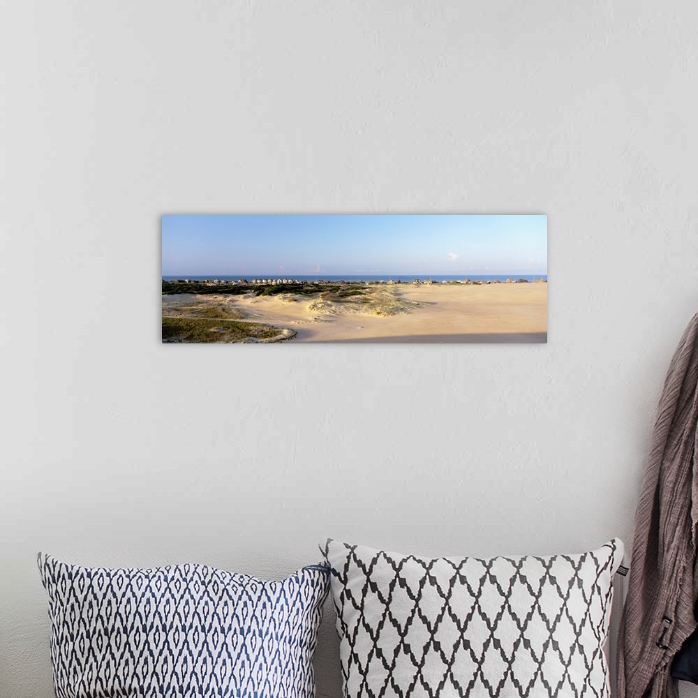 A bohemian room featuring Sand dunes on the beach, North Carolina