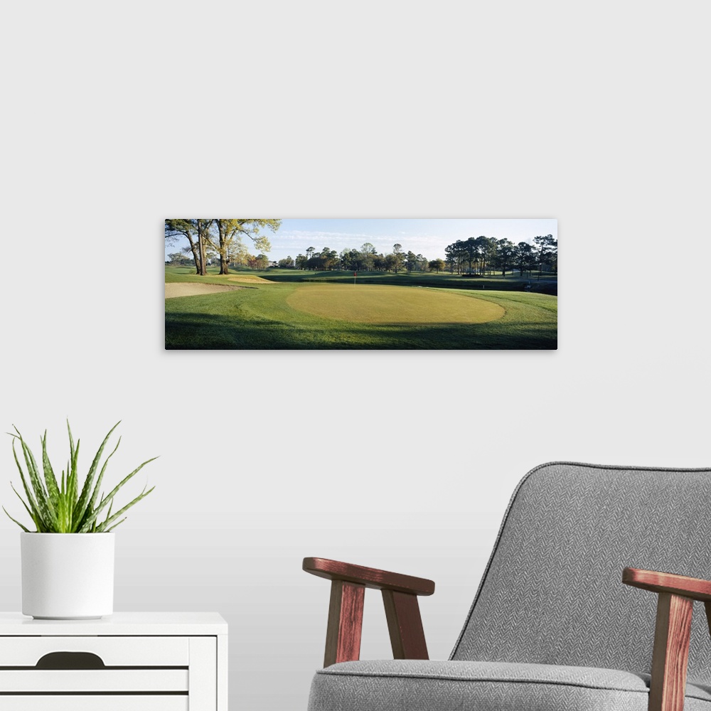 A modern room featuring Sand trap in a golf course, Westport Golf Gourse, North Myrtle Beach, South Carolina