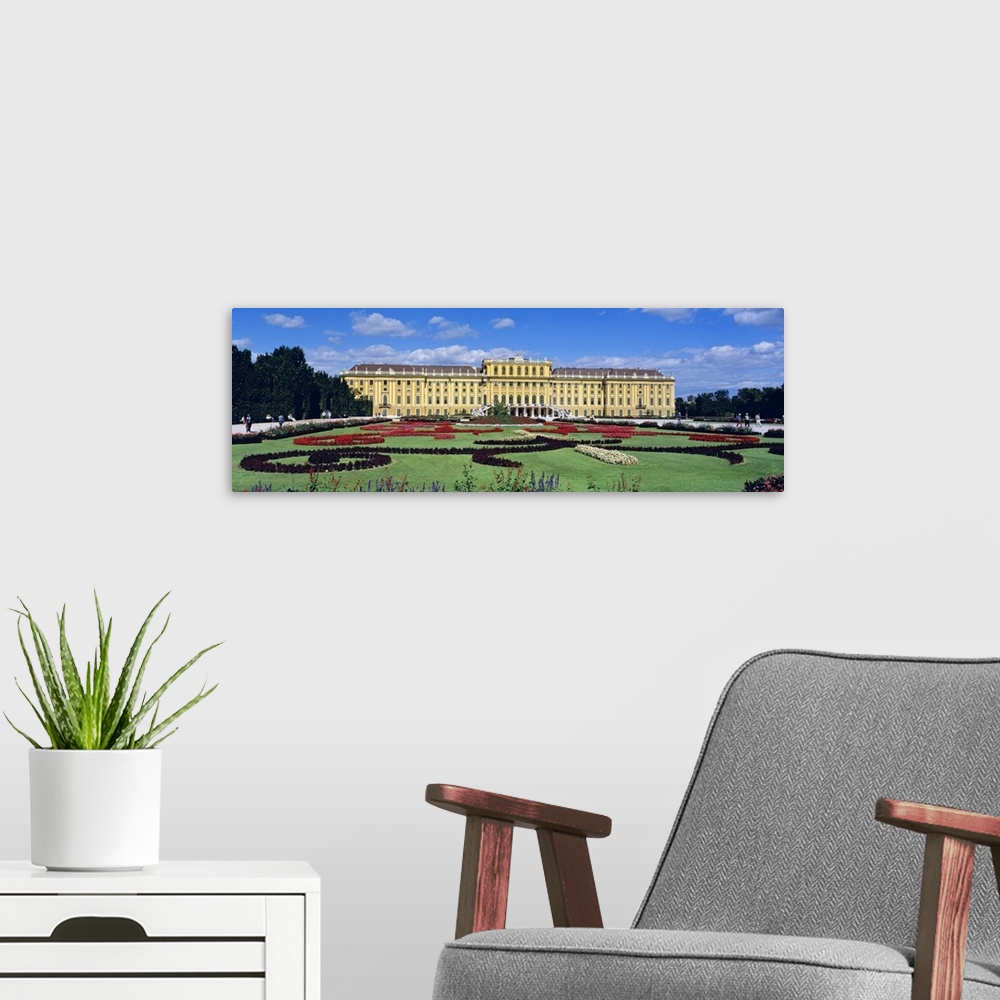 A modern room featuring Schonbrunn Palace and Gardens Vienna Austria