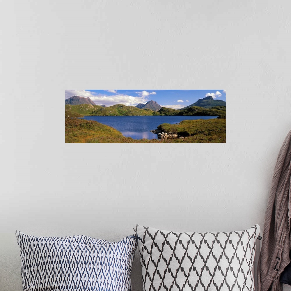 A bohemian room featuring Scottish landscape Northwest Highlands Scotland