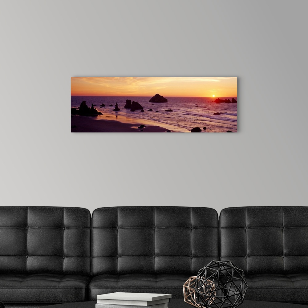 A modern room featuring Sea Stacks at Sunset Bandon OR