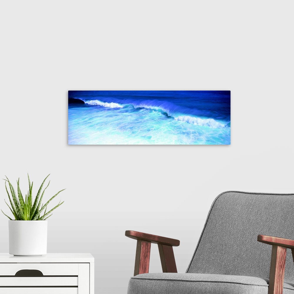 A modern room featuring Sea Wave