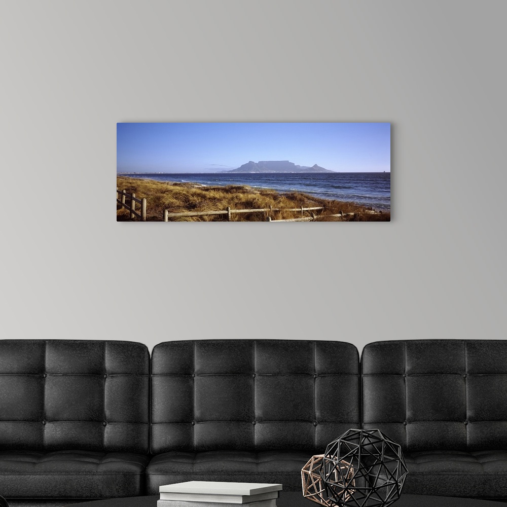 A modern room featuring Sea with Table Mountain in the background Bloubergstrand Cape Town Western Cape Province South Af...