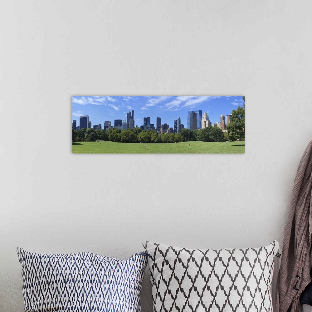 A bohemian room featuring Sheep Meadow, Central Park, Manhattan, New York City, New York State