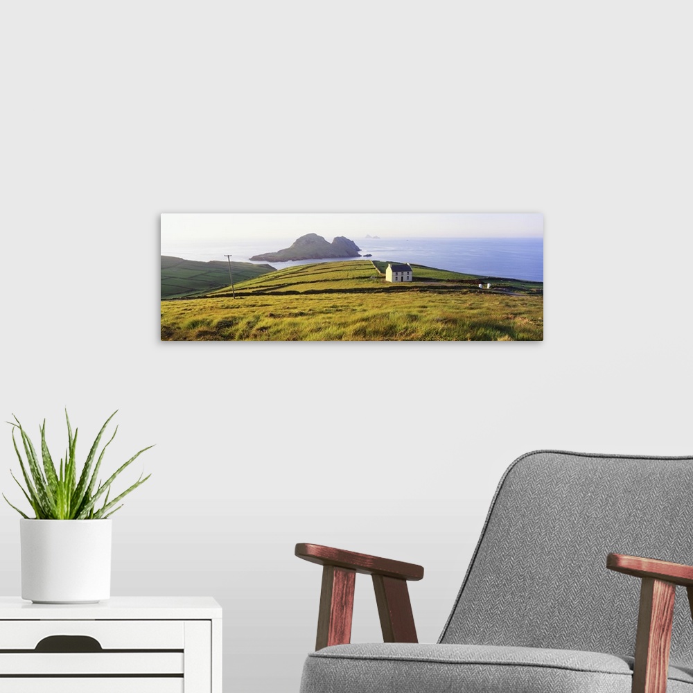 A modern room featuring Skellings & Puffin Islands County Kerry Ireland