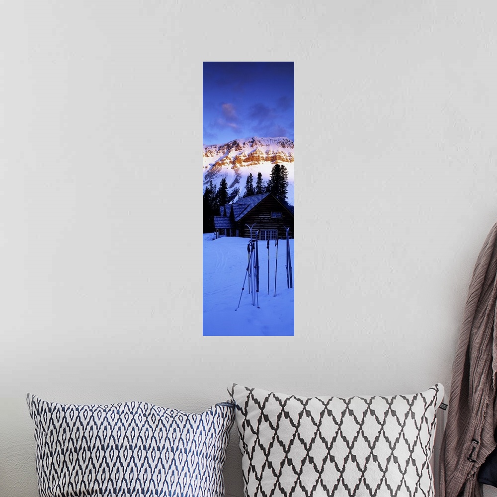 A bohemian room featuring Skoki Lodge Skoki Valley Banff National Park Alberta Canada