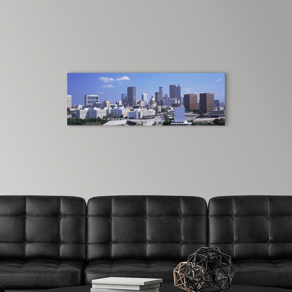 A modern room featuring Skyline Atlanta GA