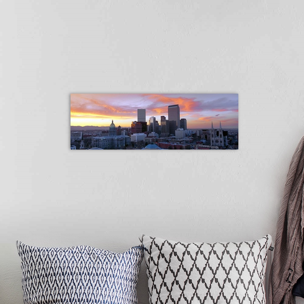 A bohemian room featuring Skyline, Denver, Colorado