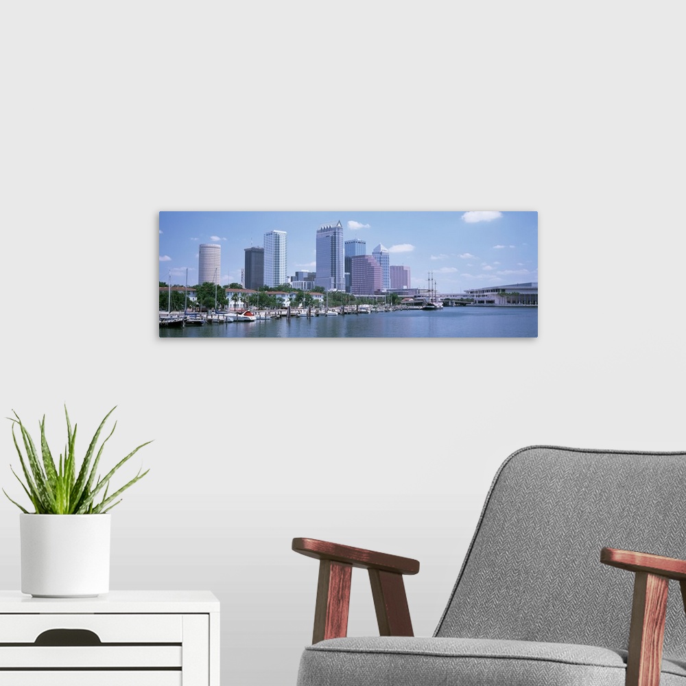 A modern room featuring Skyline & Garrison Channel Marina Tampa FL