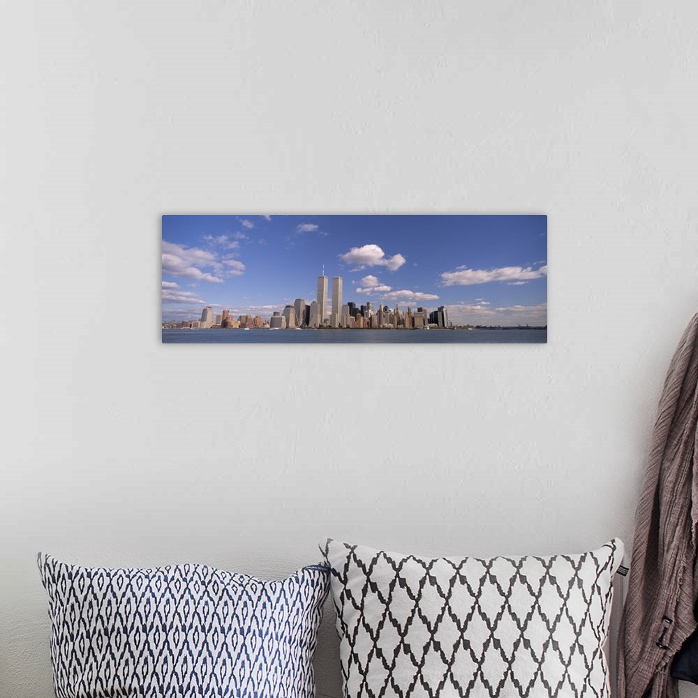 A bohemian room featuring Skyline New York NY