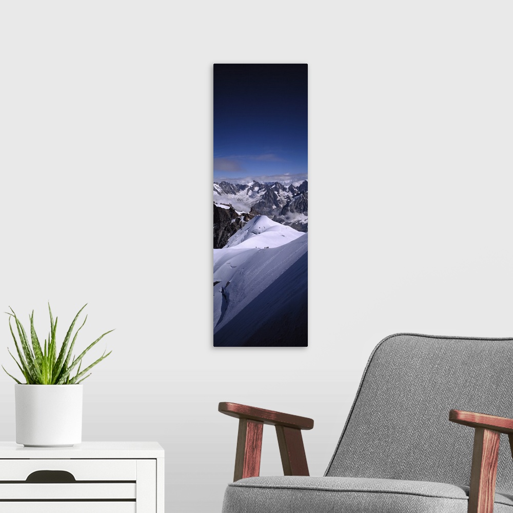 A modern room featuring Snow covered mountains, Mt Blanc, Toronto, Ontario, Canada