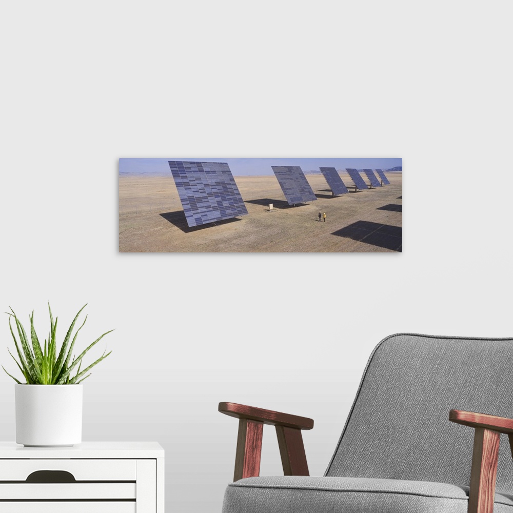 A modern room featuring Solar Power Panels CA