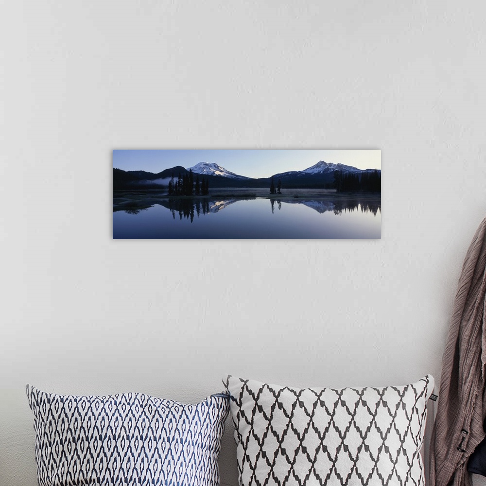 A bohemian room featuring Sparks Lake Deschutes National Forest OR