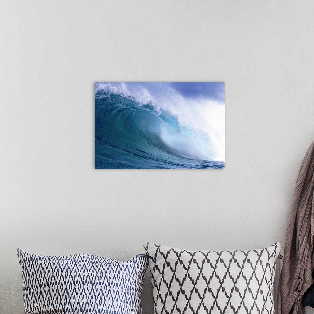 A bohemian room featuring Spraying Waves