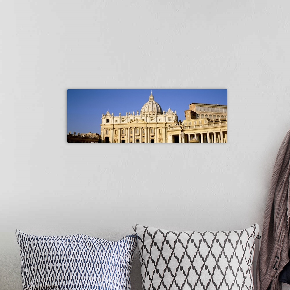 A bohemian room featuring St Peters Basilica Vatican City Rome Italy