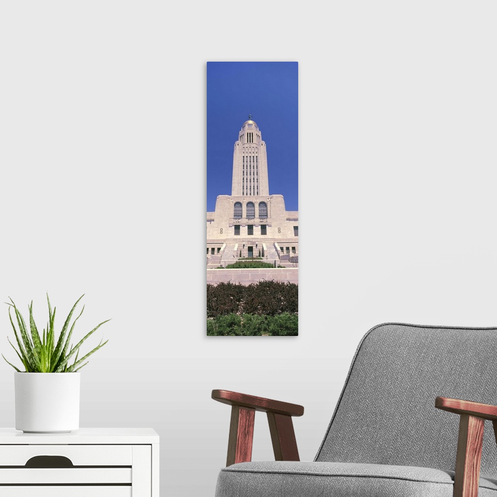 A modern room featuring State Capitol Building, Lincoln, Nebraska II