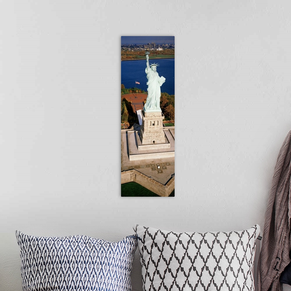 A bohemian room featuring Statue of Liberty NY