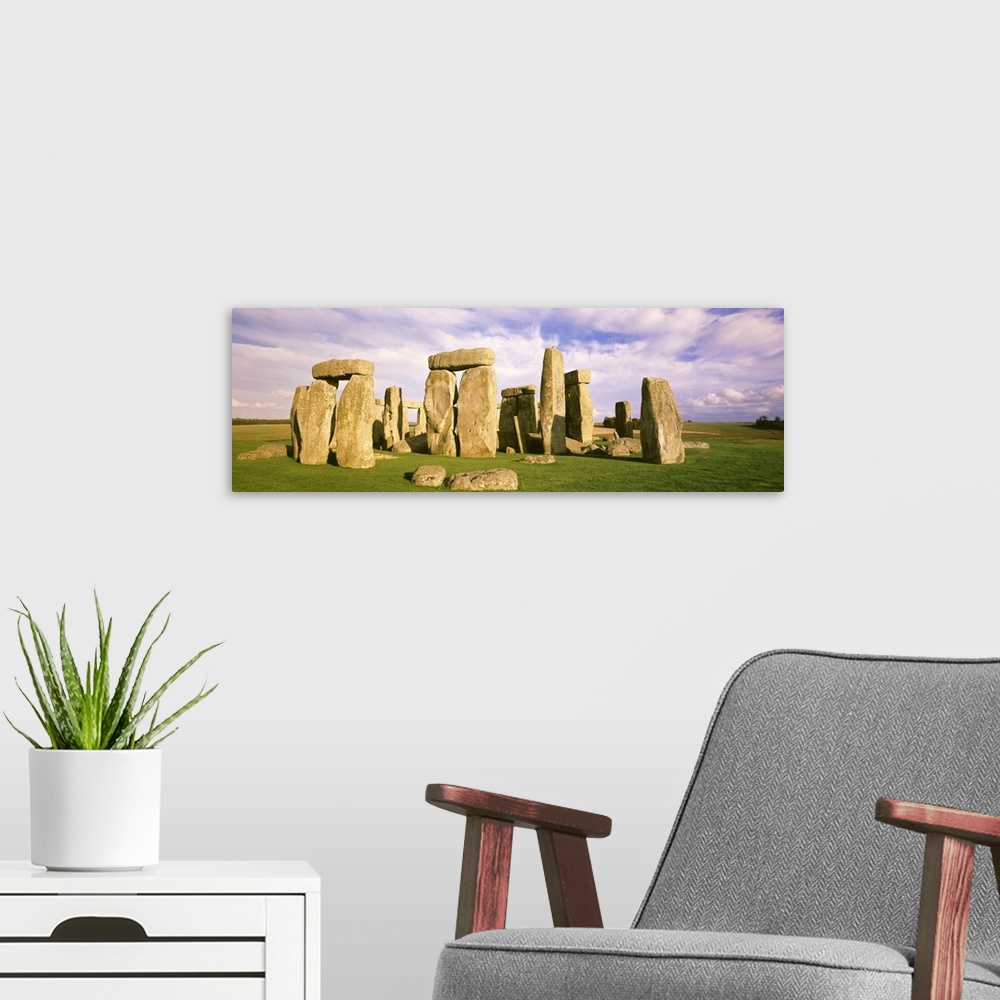 A modern room featuring Stonehenge Wiltshire England