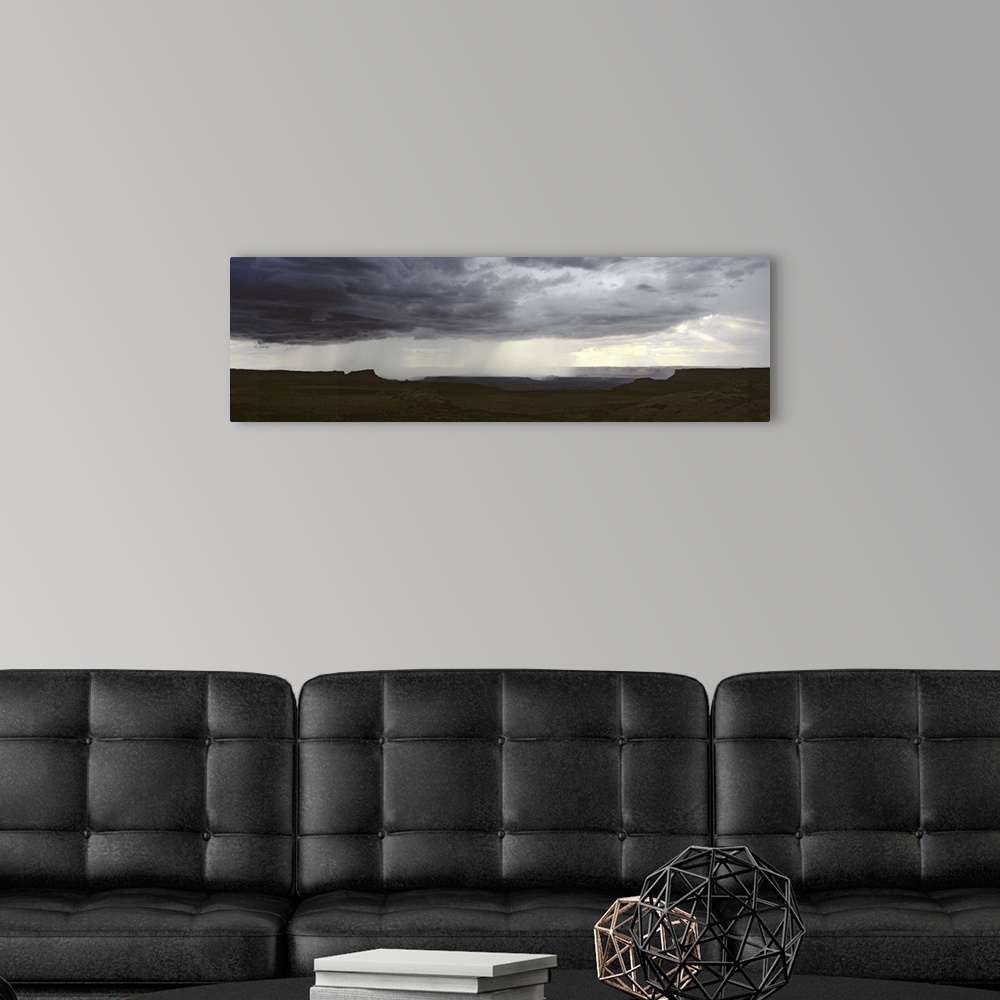 A modern room featuring Summer thunderstorm Canyonlands National Park UT