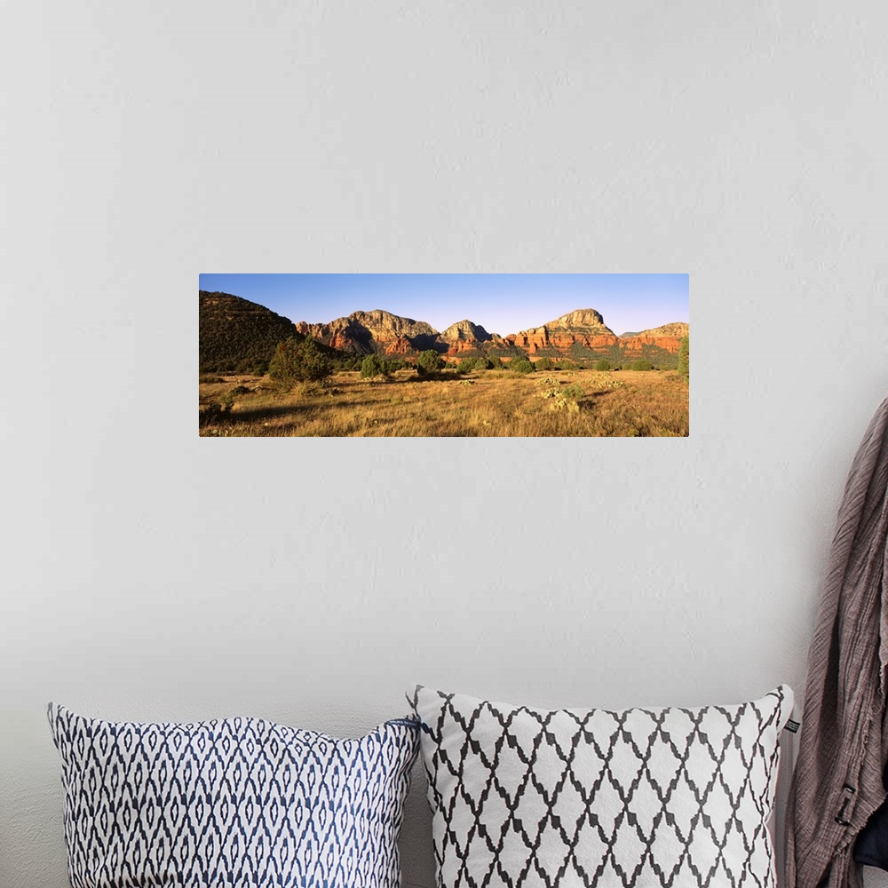 A bohemian room featuring Sunrise Brins Mesa Secret Mountain Wilderness Area Sedona AZ