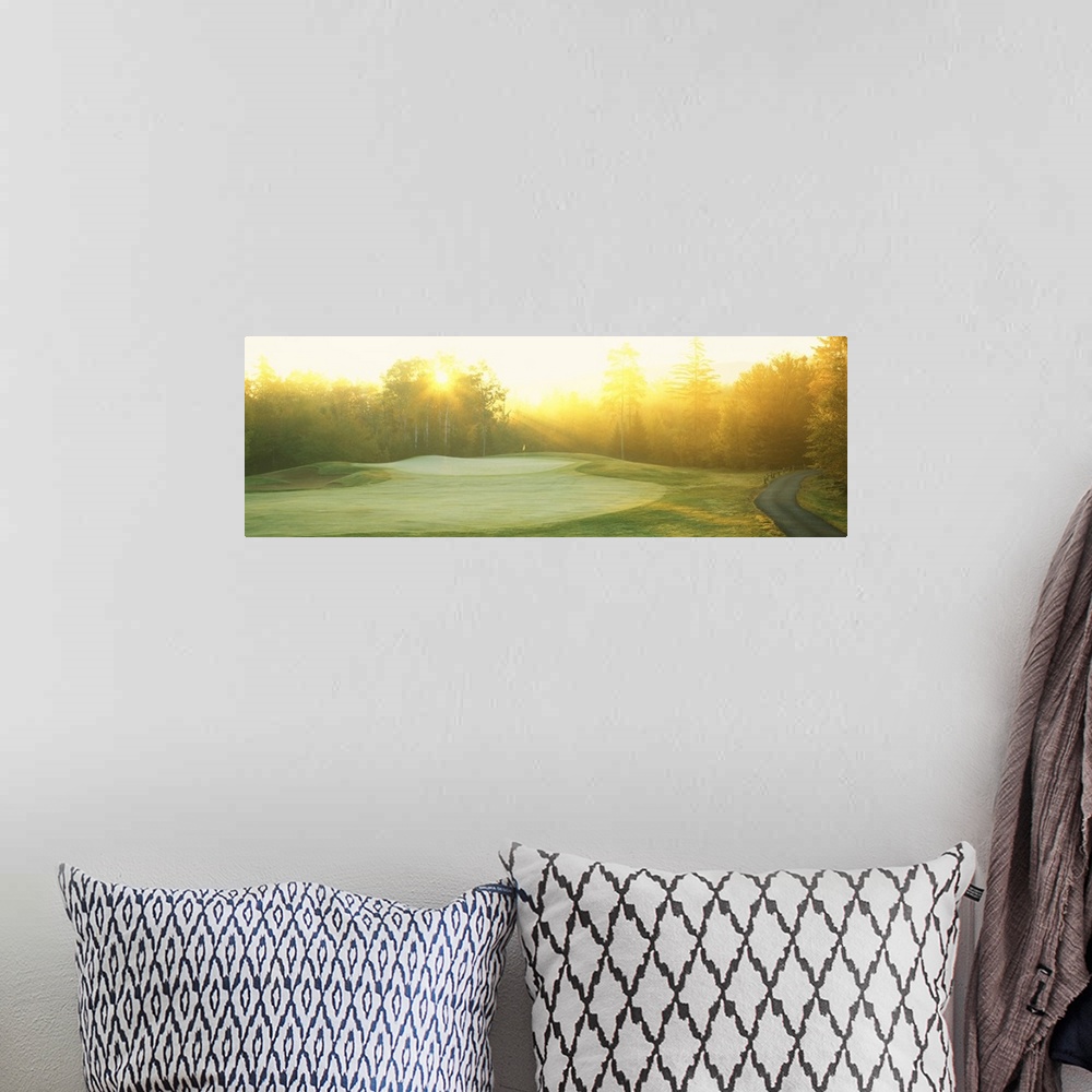 A bohemian room featuring Sunrise Golf Course ME