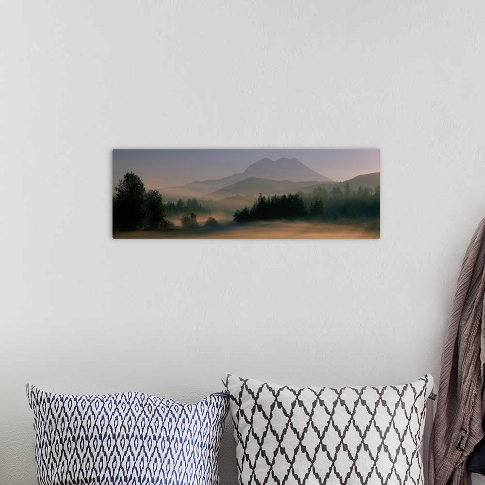 A bohemian room featuring Sunrise Mount Rainier Mount Rainier National Park WA