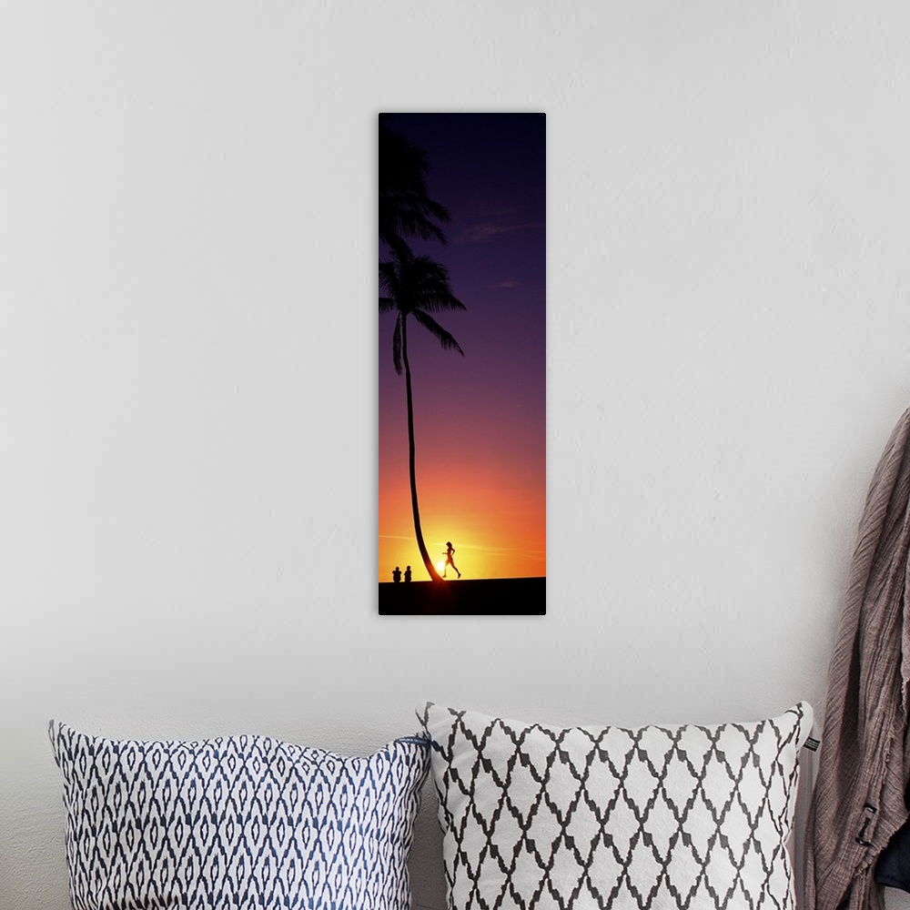 A bohemian room featuring Sunset With Runner HI