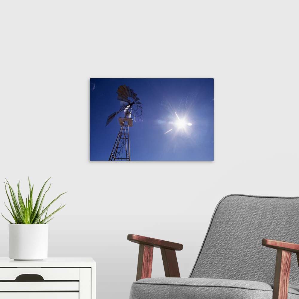 A modern room featuring Sunstar And Windmill