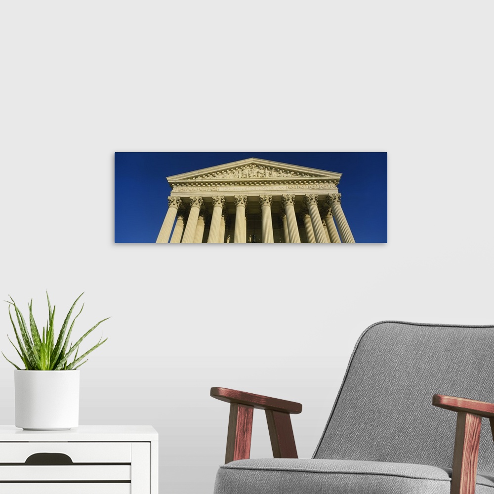 A modern room featuring Supreme Court Building Washington DC