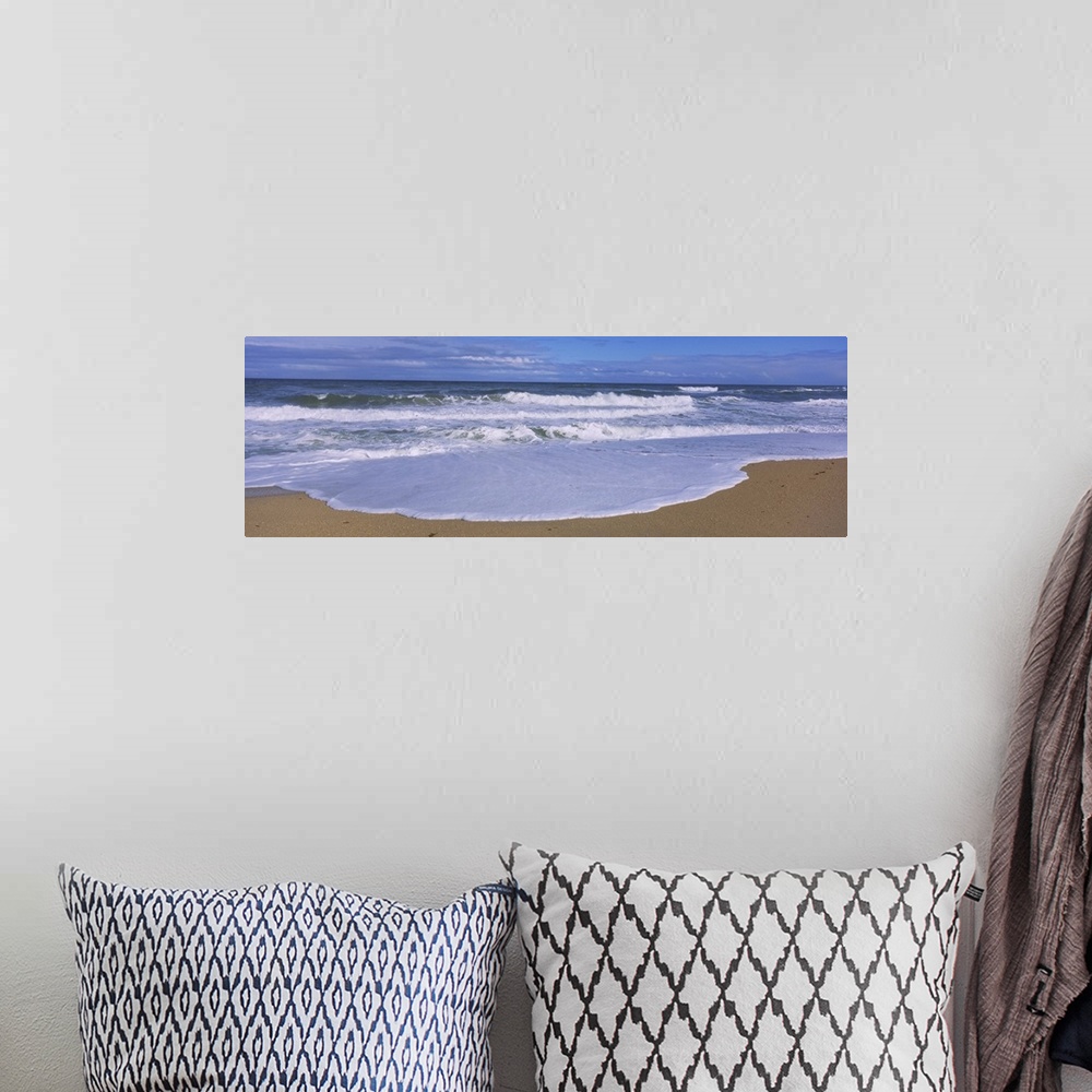 A bohemian room featuring Surf on the beach, Playlinda Beach, Canaveral National Seashore, Titusville, Florida