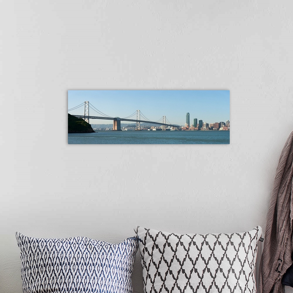 A bohemian room featuring Suspension bridge across a bay Golden Gate Bridge San Francisco Bay San Francisco California