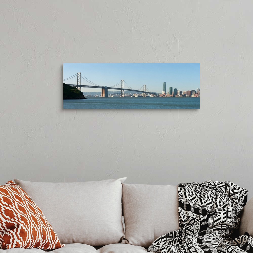 A bohemian room featuring Suspension bridge across a bay Golden Gate Bridge San Francisco Bay San Francisco California