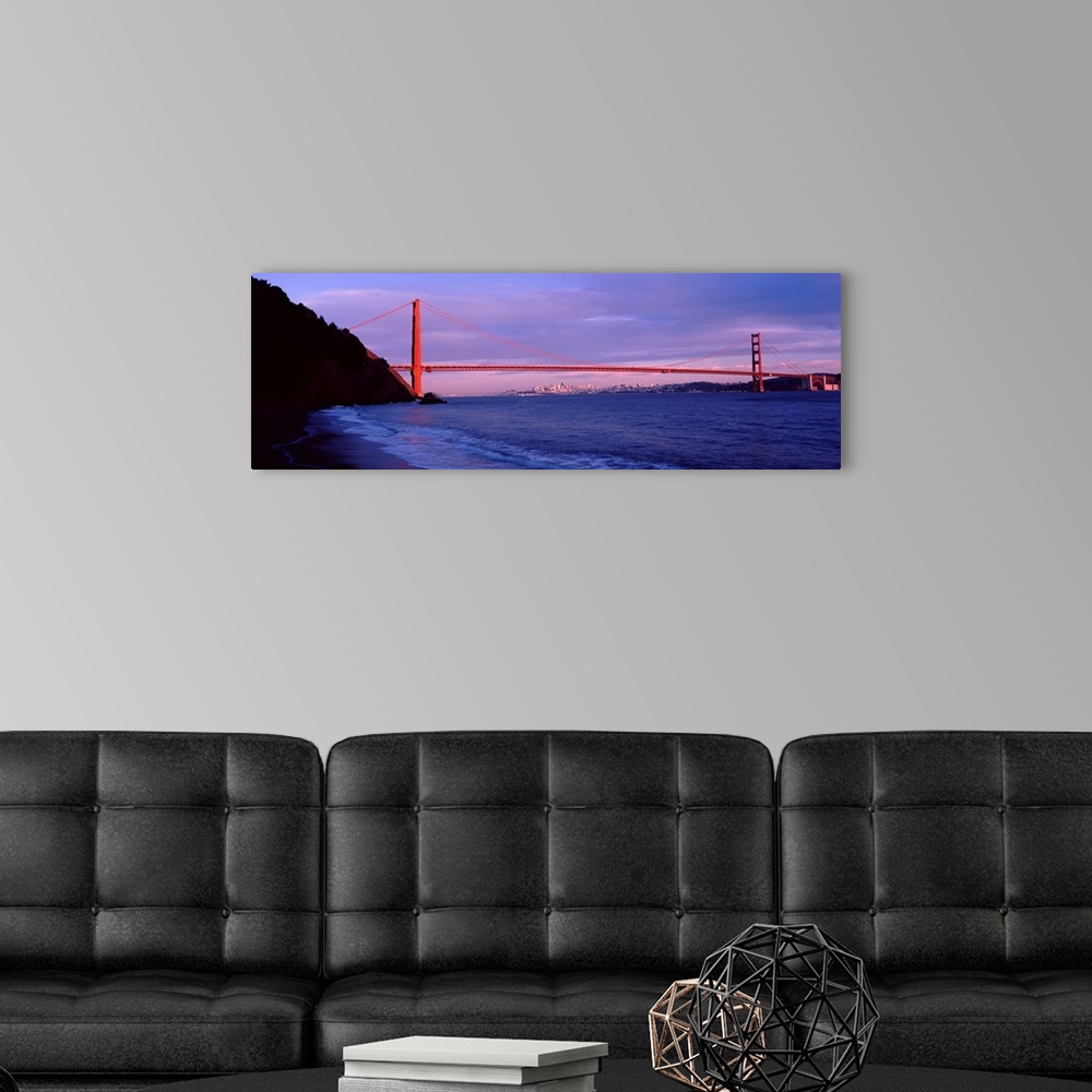 A modern room featuring USA, CA, San Francisco, Golden Gate Bridge