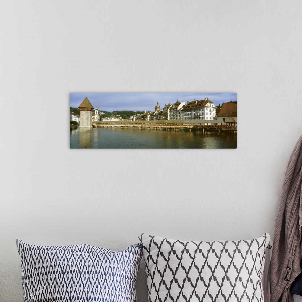 A bohemian room featuring Switzerland, Luzern, Chapel Bridge