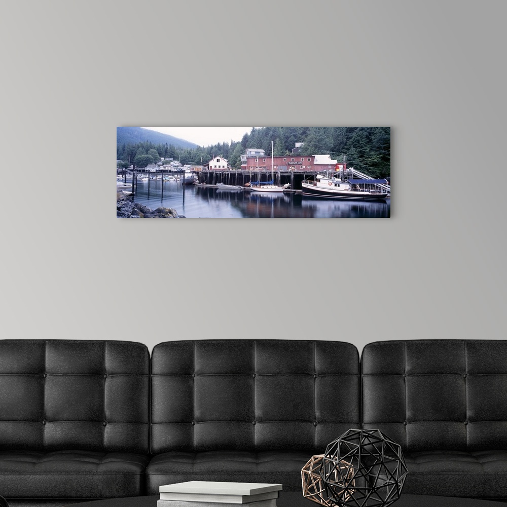 A modern room featuring Telegraph Cove Vancouver Island British Columbia Canada