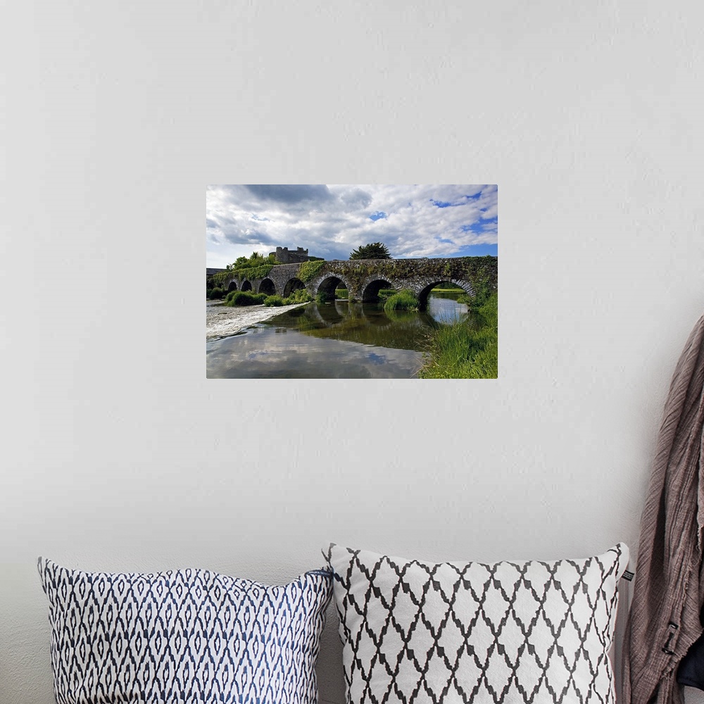 A bohemian room featuring The 13 Arch Bridge over the River Funshion, Glanworth, County Cork, Ireland