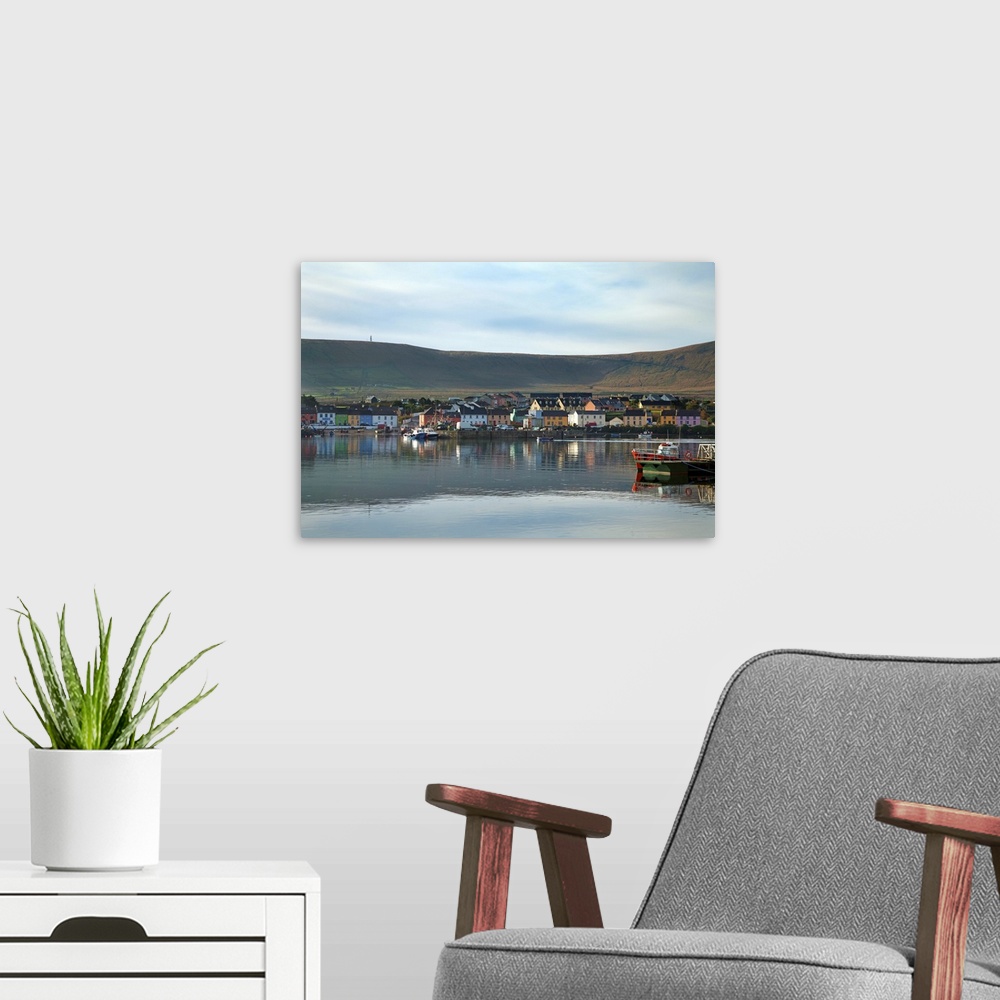 A modern room featuring The Harbour at Portmagee on The Ring of Kerry, County Kerry, Ireland
