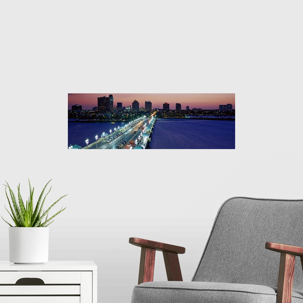 A modern room featuring The Pier Skyline St Petersburg FL